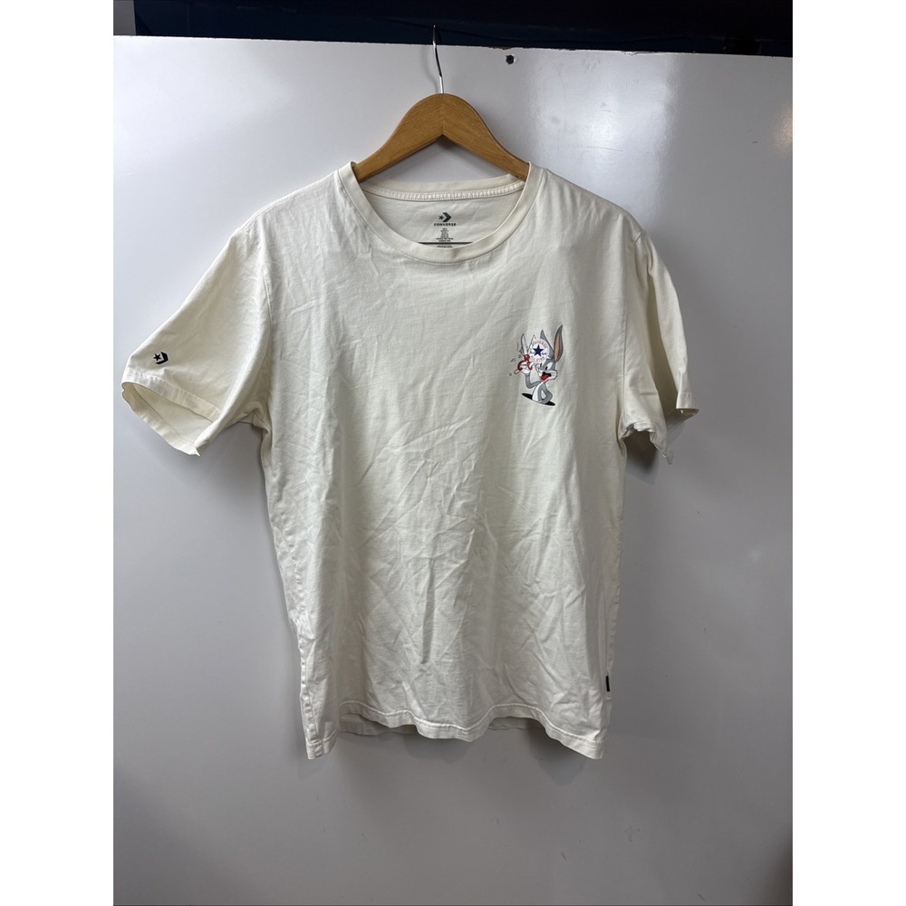 Converse All-Star X Mens Bugs Bunny Looney Tunes Short Sleeve Graphic T-Shirt L